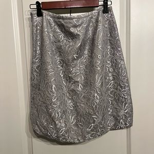 Loft | Silver Skirt | 4P